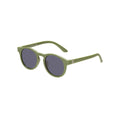 Babiators Eco Original Keyhole kids sunglasses in Wild Moss 0-2 years flat lay