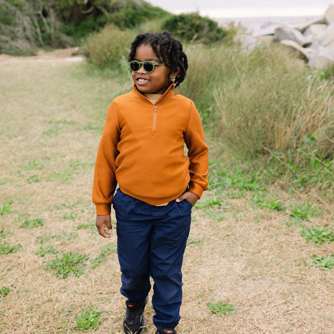 Babiators Eco Original Keyhole Wild Moss sunglasses child lifestyle image
