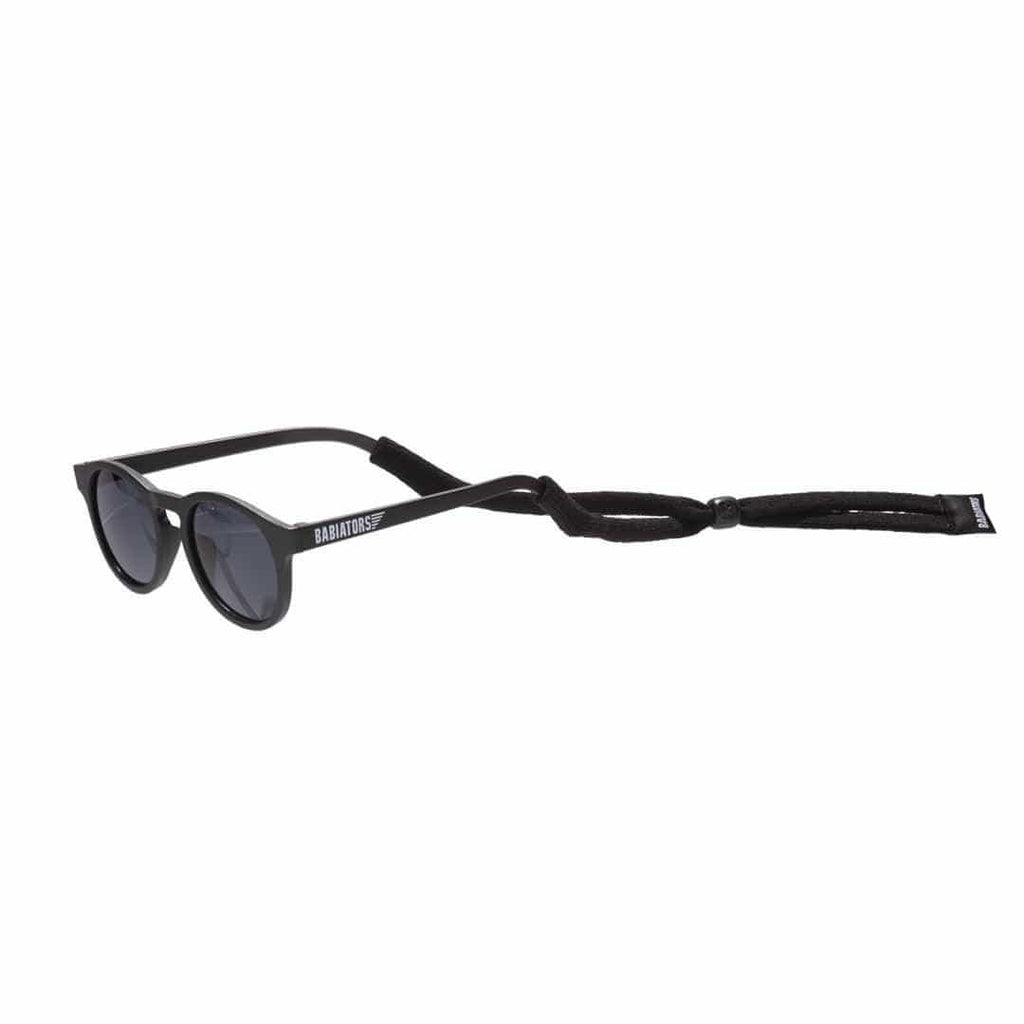 Babiators Black fabric sunglasses strap final product image