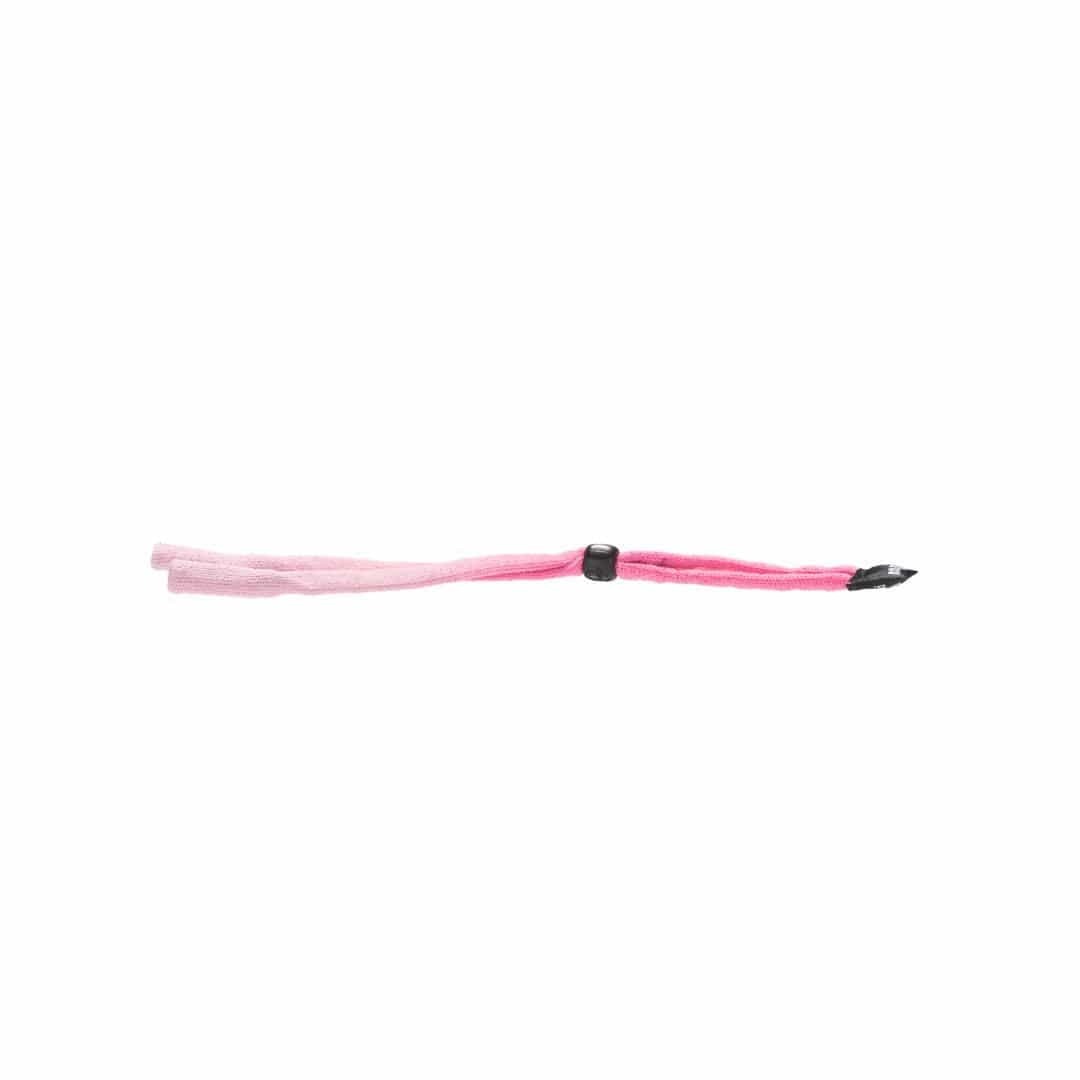 Babiators Pink Ombre fabric kids sunglasses strap flat lay