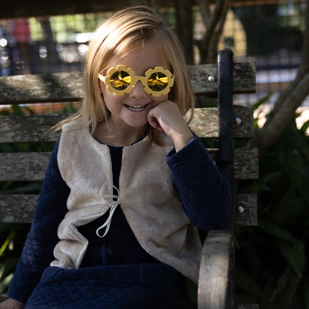 Babiators Polarised Flower Sun Ray toddler lifestyle image