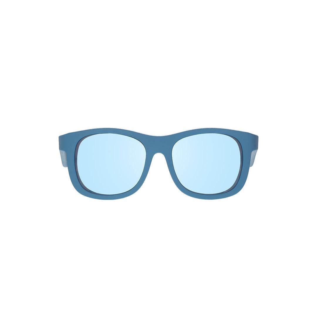 Babiators Polarised Navigator kids sunglasses in Midnight Blue 3-5 years flat lay
