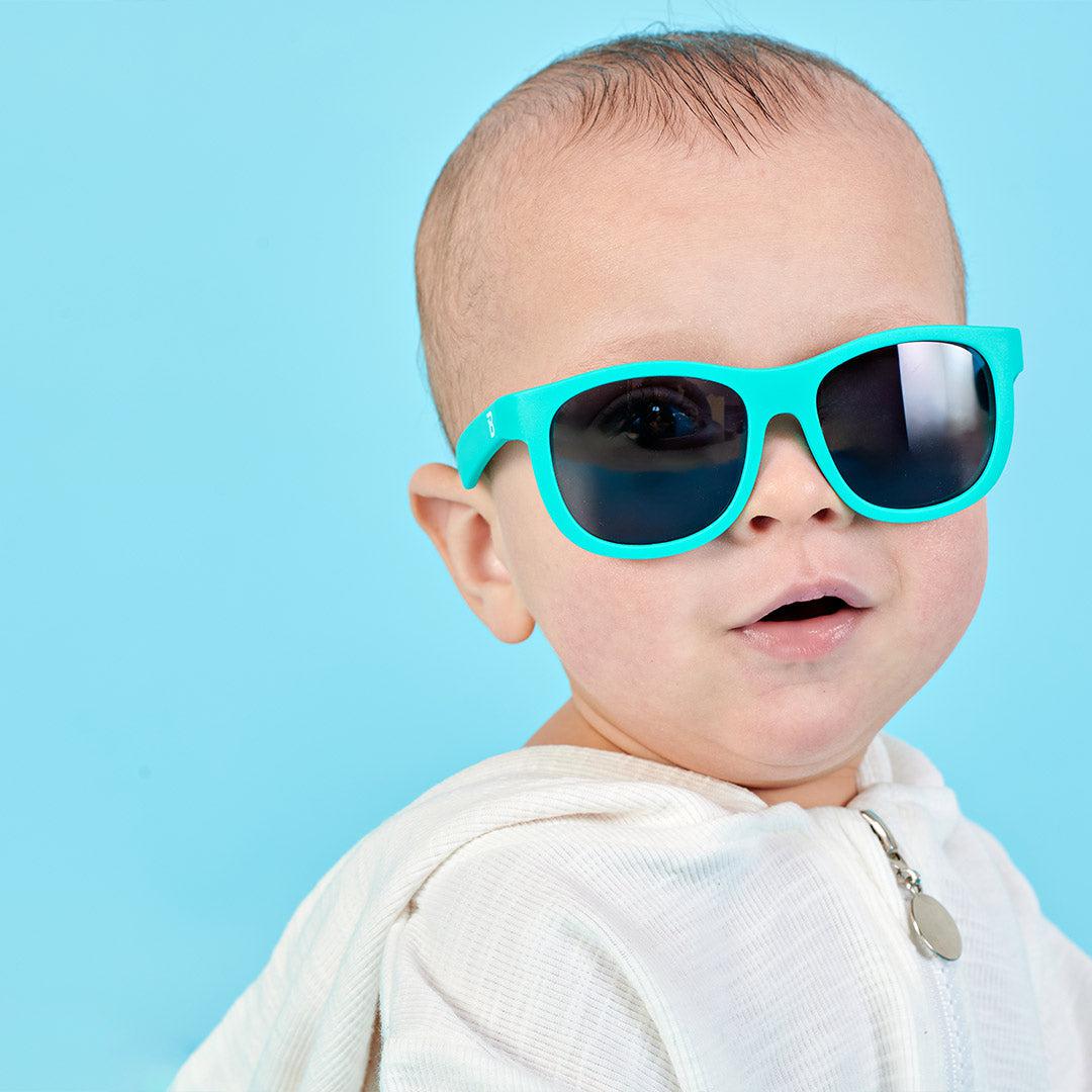 Babiators Original Navigator Totally Turquoise sunglasses child lifestyle image