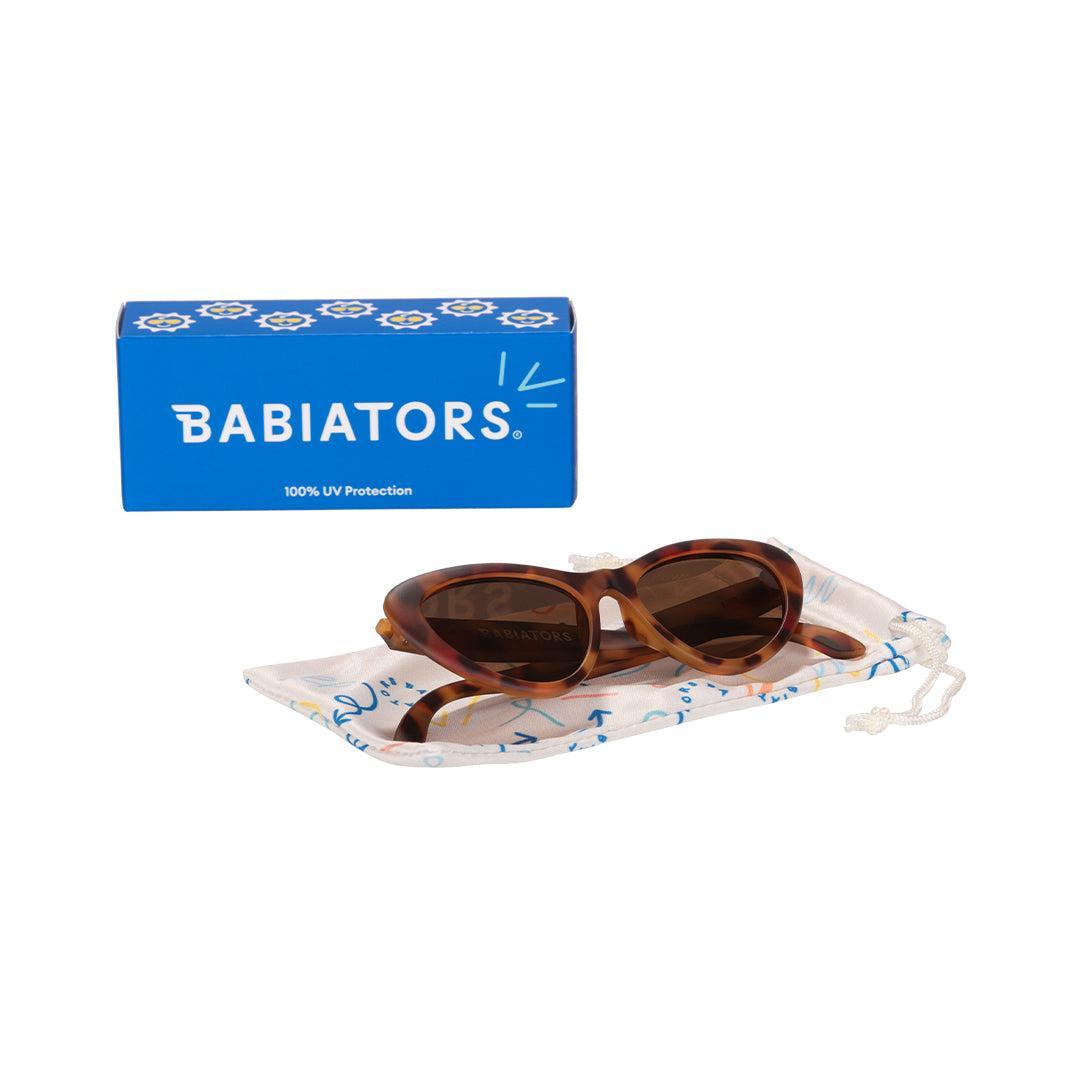 Babiators Original Cat-Eye Classic Tortoise kids sunglasses front view
