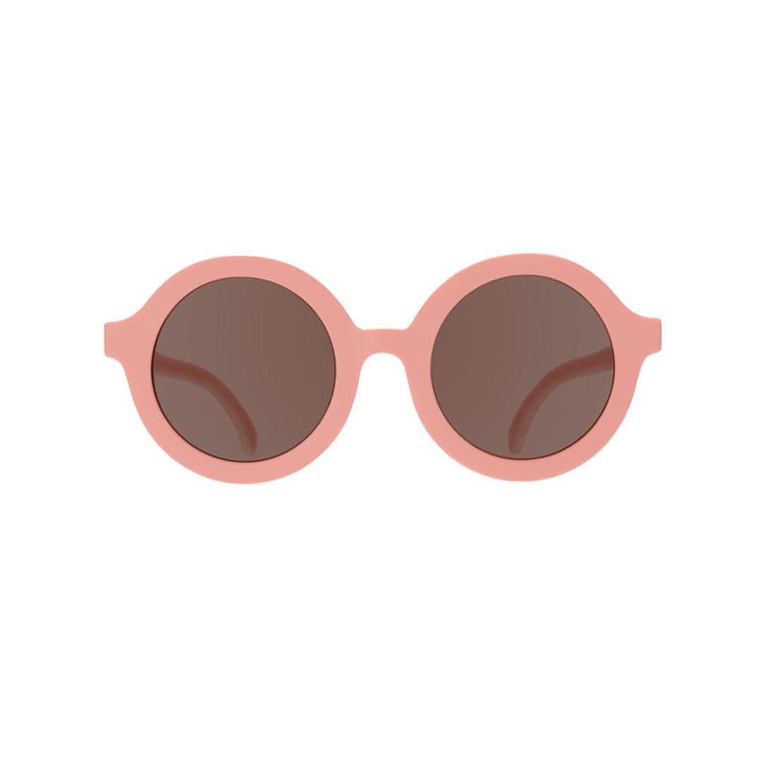 Babiators Original Euro Round kids sunglasses in Peachy Keen 3-5 years flat lay