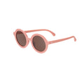 Babiators Original Euro Round kids sunglasses in Peachy Keen 0-2 years flat lay