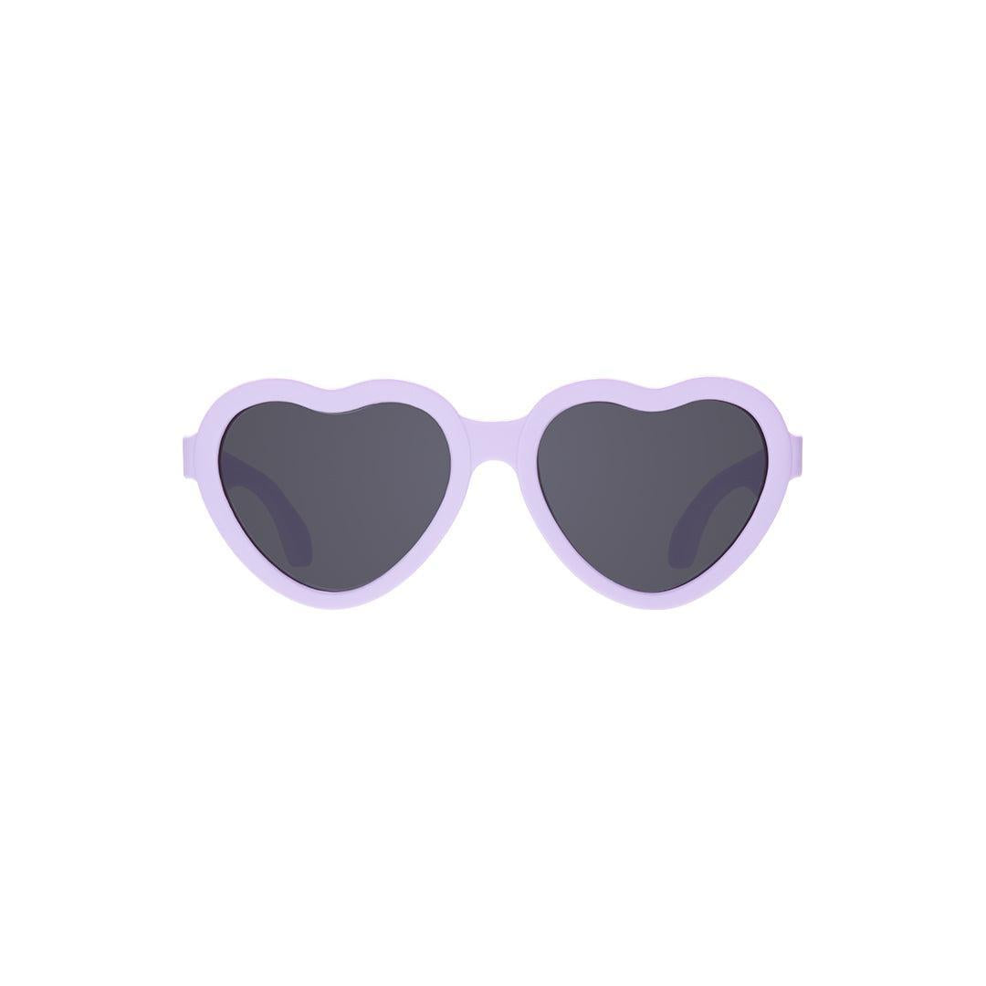 Babiators Original Heart kids sunglasses in Irresistible Iris 3-5 years flat lay
