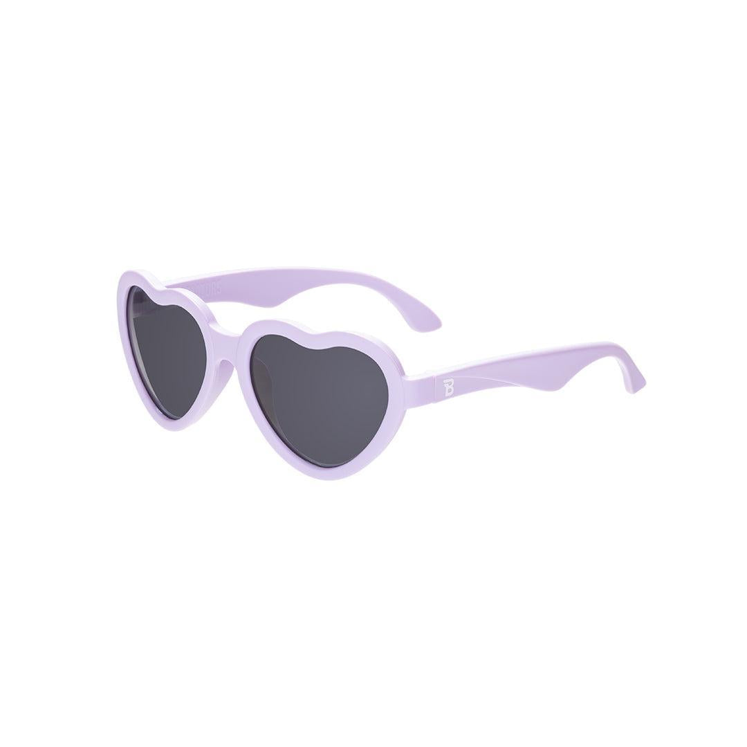 Babiators Original Heart kids sunglasses in Irresistible Iris 0-2 years flat lay