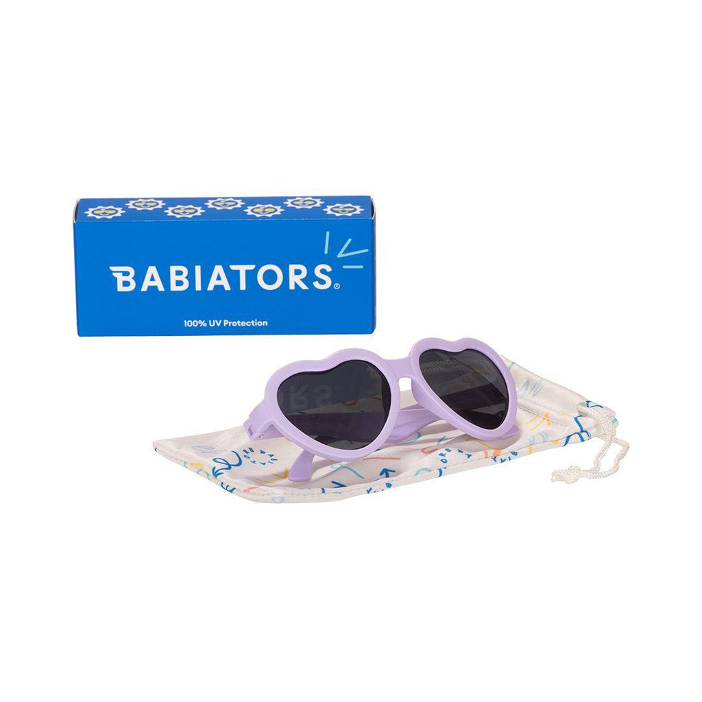 Babiators Original Heart Irresistible Iris kids sunglasses front view