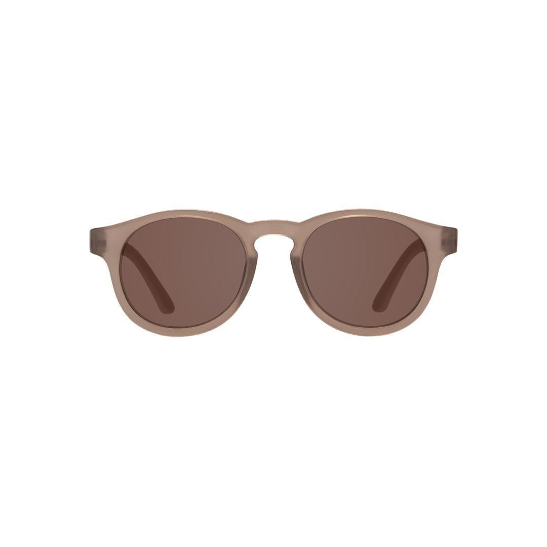 Babiators Original Keyhole Cocoa Cloud kids sunglasses side view