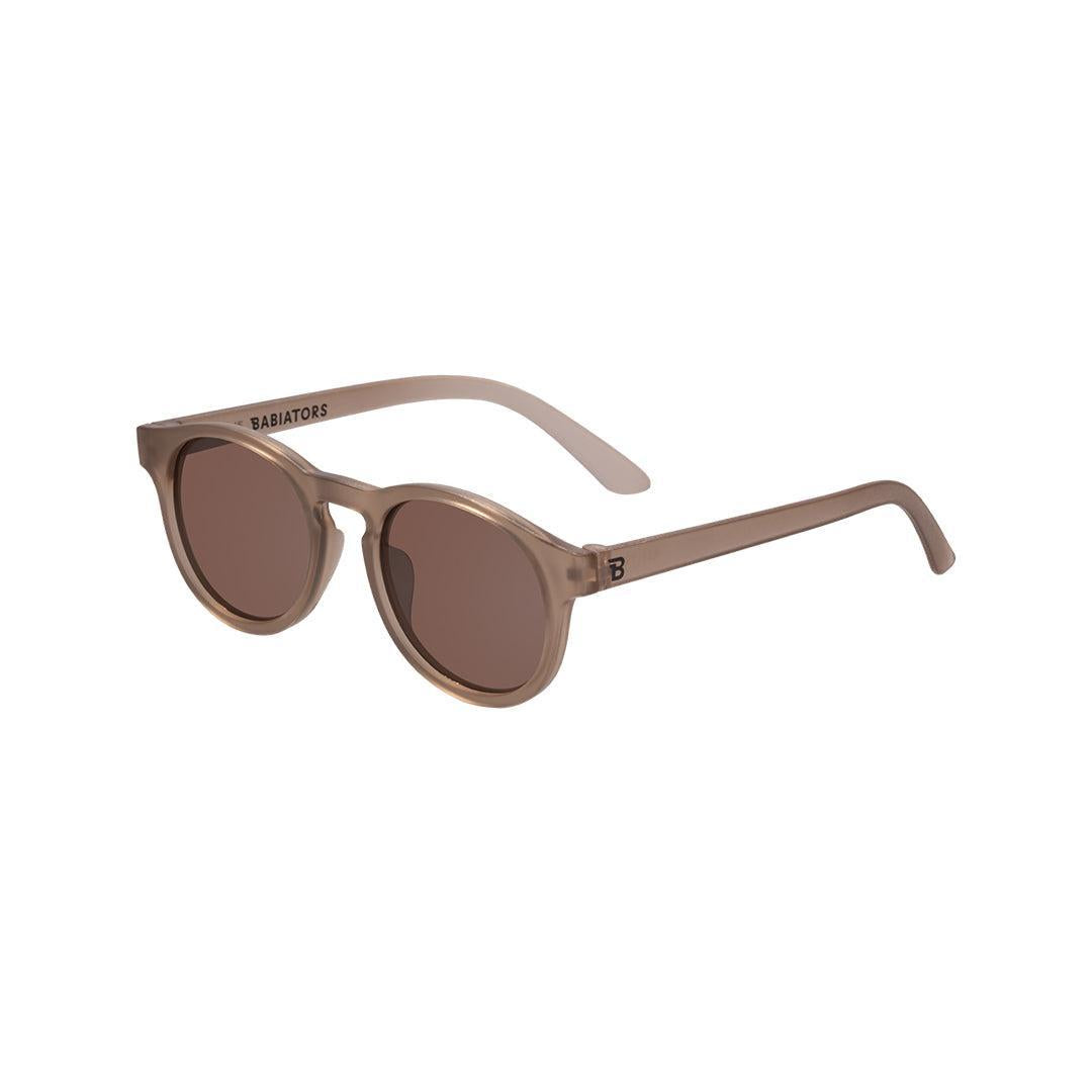 Babiators Original Keyhole kids sunglasses in Cocoa Cloud 0-2 years flat lay
