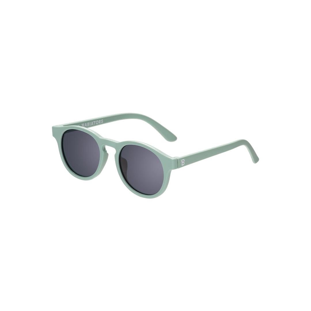 Babiators Original Keyhole kids sunglasses in Mint to Be 0-2 years flat lay