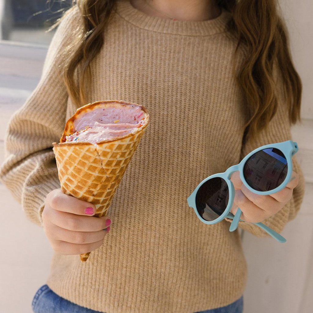 Babiators Original Keyhole Morning Glory sunglasses child lifestyle image