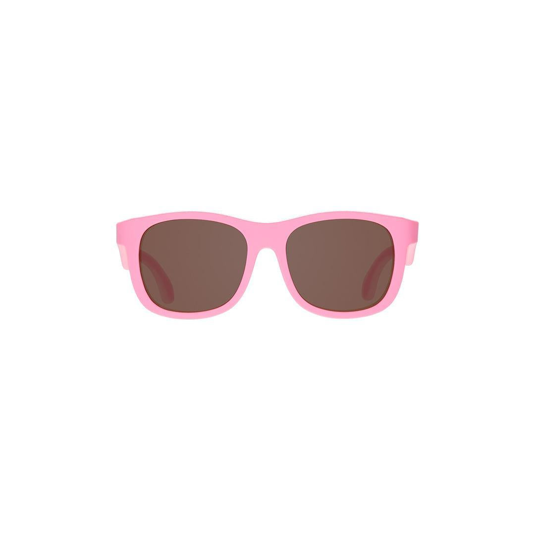 Babiators Original Navigator kids sunglasses in Candy Pink 3-5 years flat lay