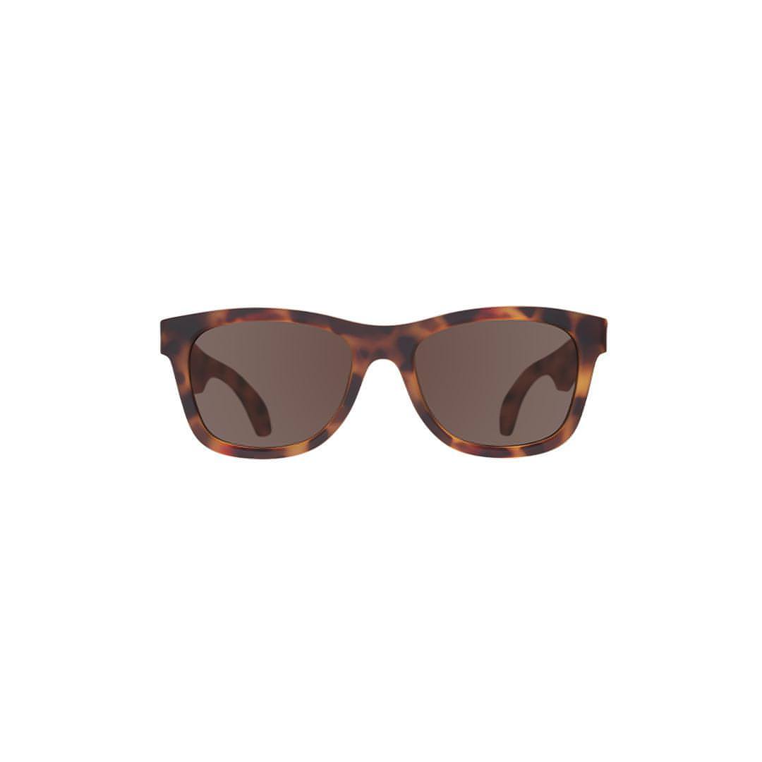 Babiators Original Navigator kids sunglasses in Totally Tortoise 3-5 years flat lay