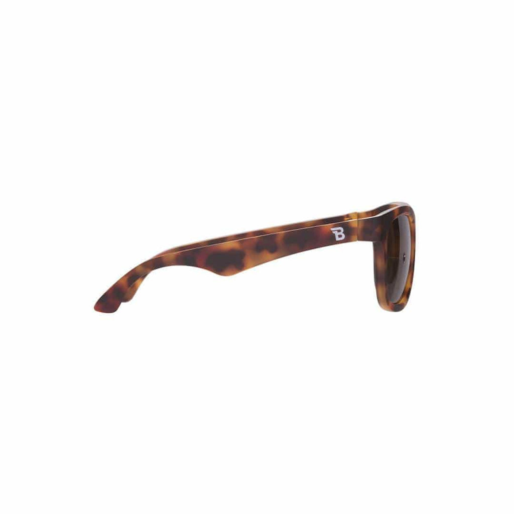 Babiators Original Navigator Totally Tortoise kids sunglasses side view