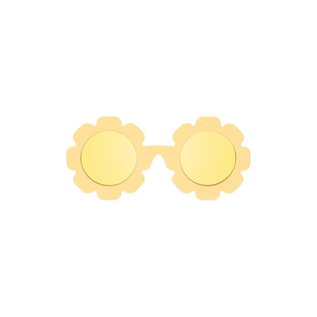 Babiators Polarised Flower kids sunglasses in Sun Ray 3-5 years flat lay