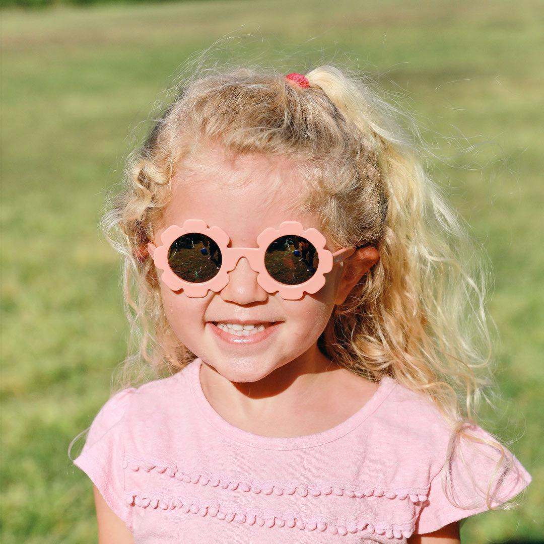Babiators Polarised Flower Peachy Keen sunglasses child lifestyle image