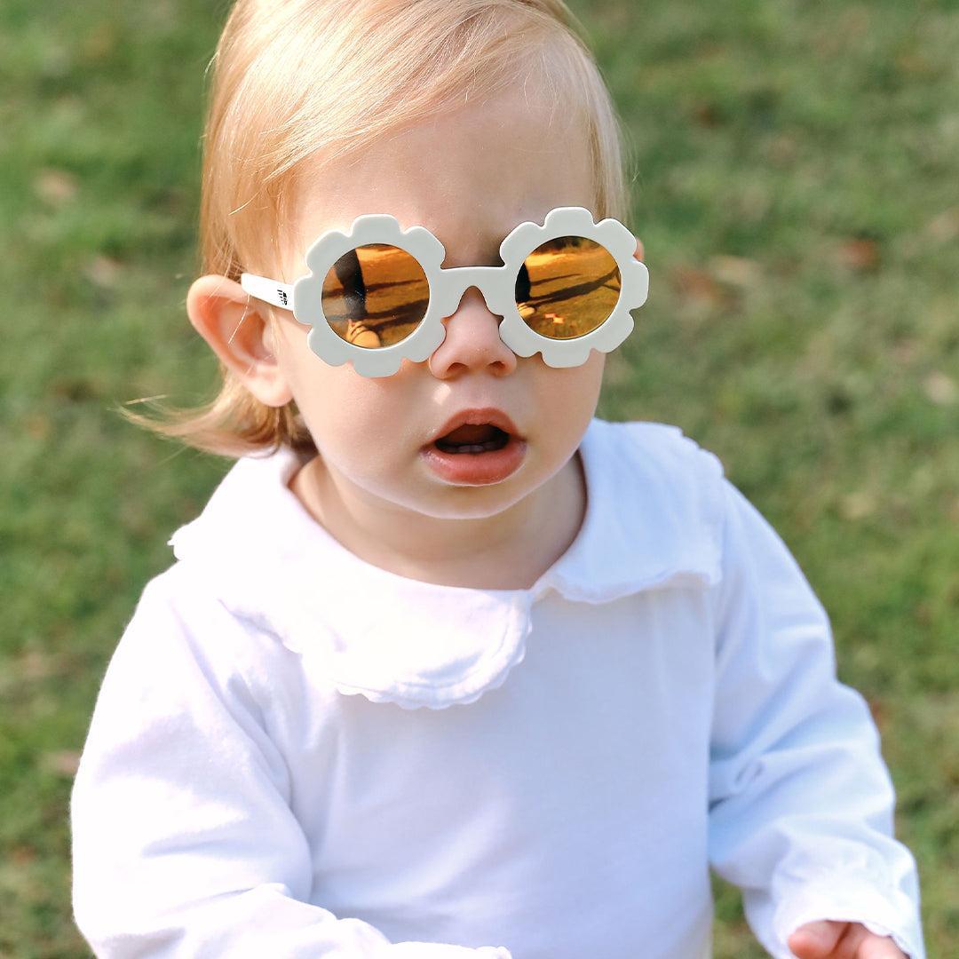 Babiators Polarised Flower Daisy sunglasses child lifestyle image