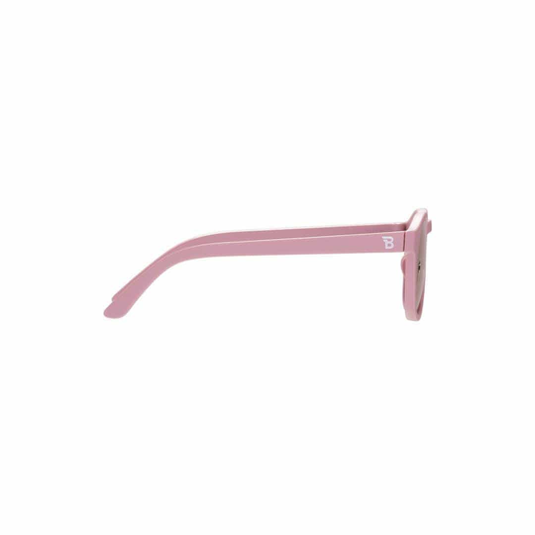 Babiators Polarised Keyhole Pretty In Pink kids sunglasses side view