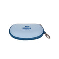 Babiators Wavy Blue kids sunglasses travel case flat lay