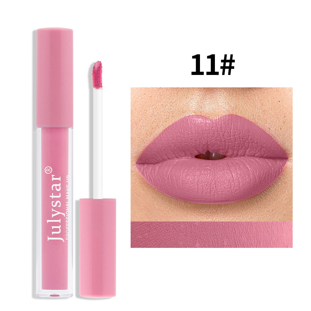 Kenike matte non-fading lipstick shade close-up