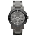 Burberry BU9381 The City grey dial close-up