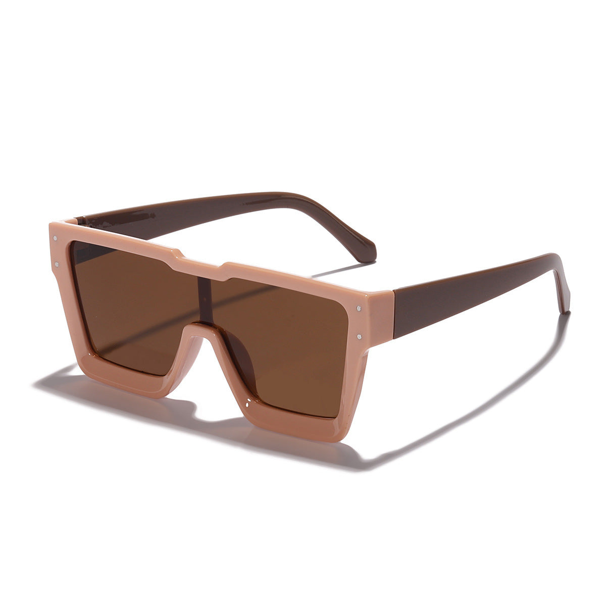 Kenike tea frame brown lens large rim sports sunglasses variant
