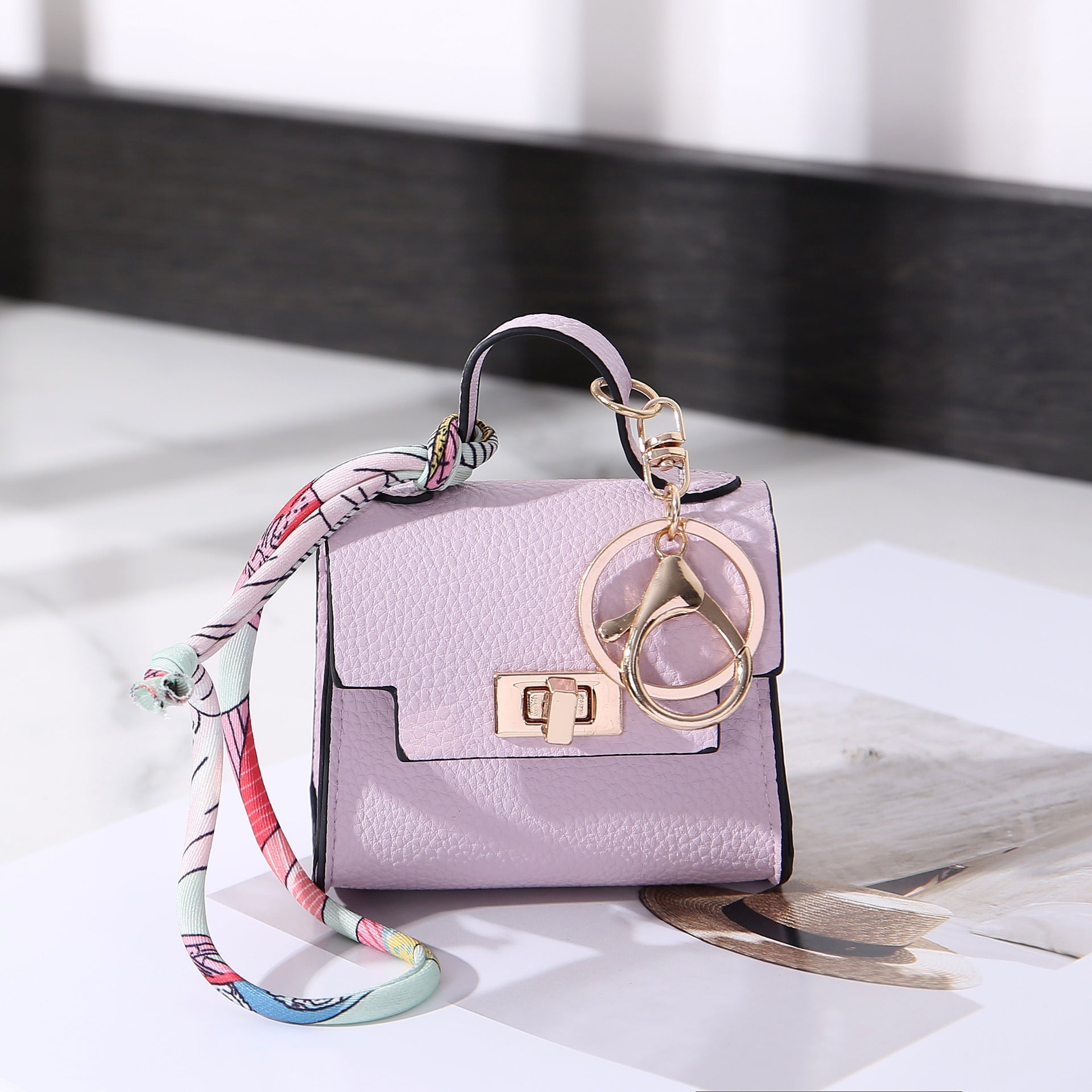 Kenike Kelly bag purple mini pendant light luxury bag variant