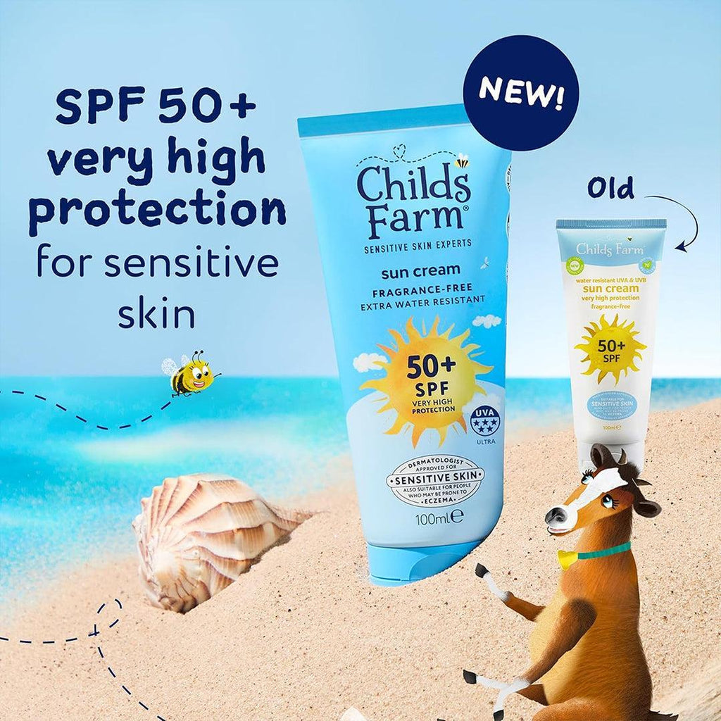 Childs Farm SPF50+ kids sun cream 100ml product detail
