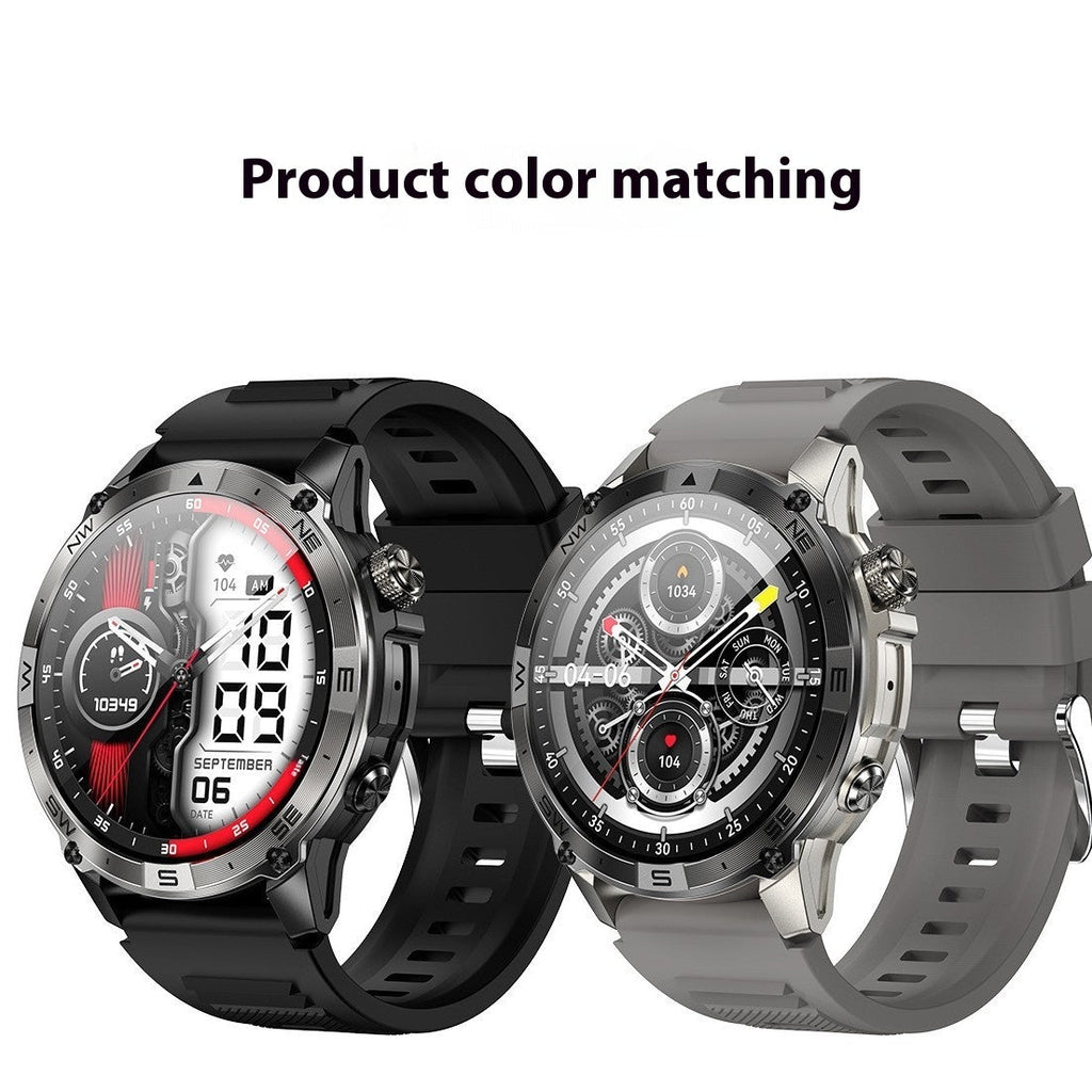Kenike silver grey GPS smart watch variant