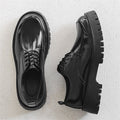 Kenike height increasing formal shoes upper close-up