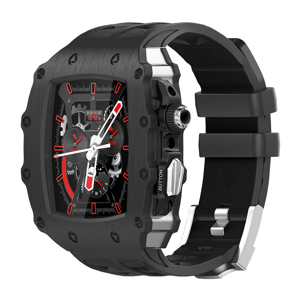 Kenike metal protective watch case strap variant