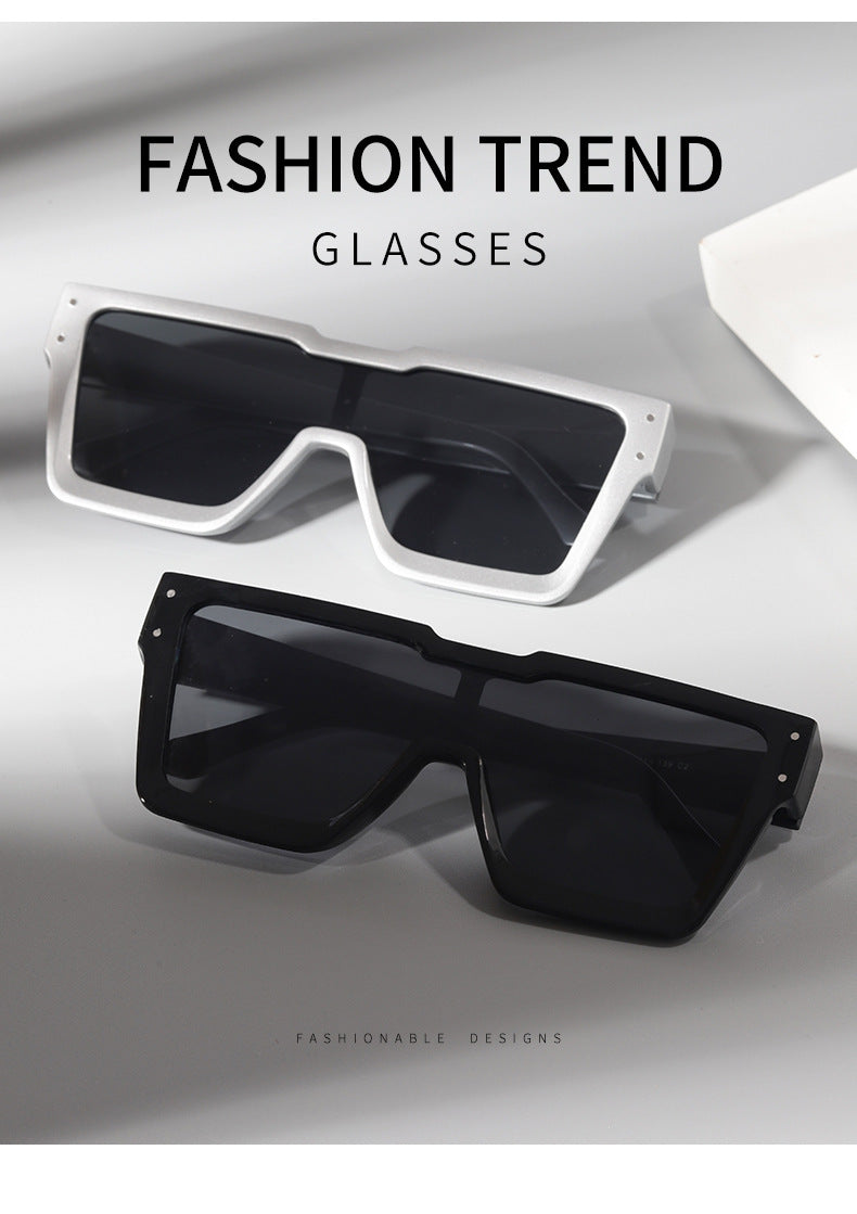 Kenike large rim sports sunglasses product detail image