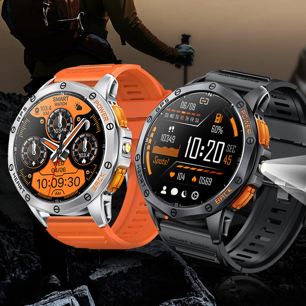 Kenike K67 AMOLED smart watch display detail
