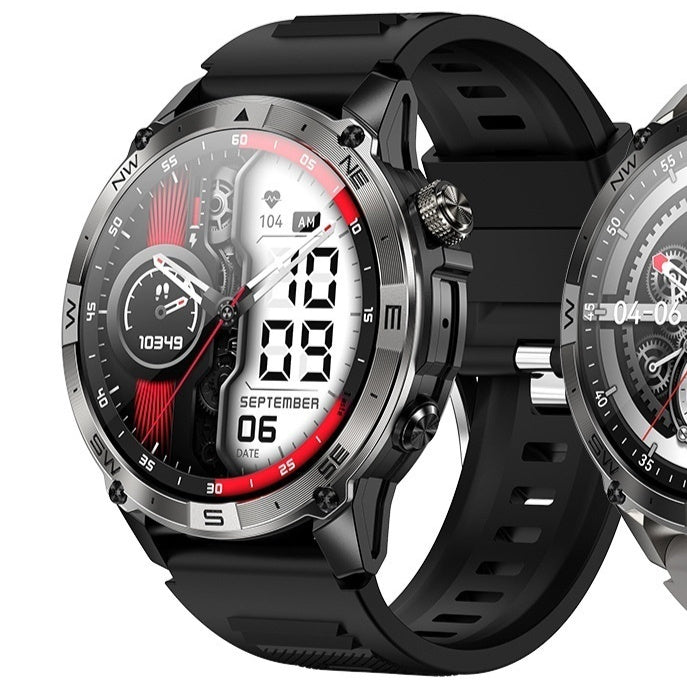 Kenike altitude pressure compass watch final detail