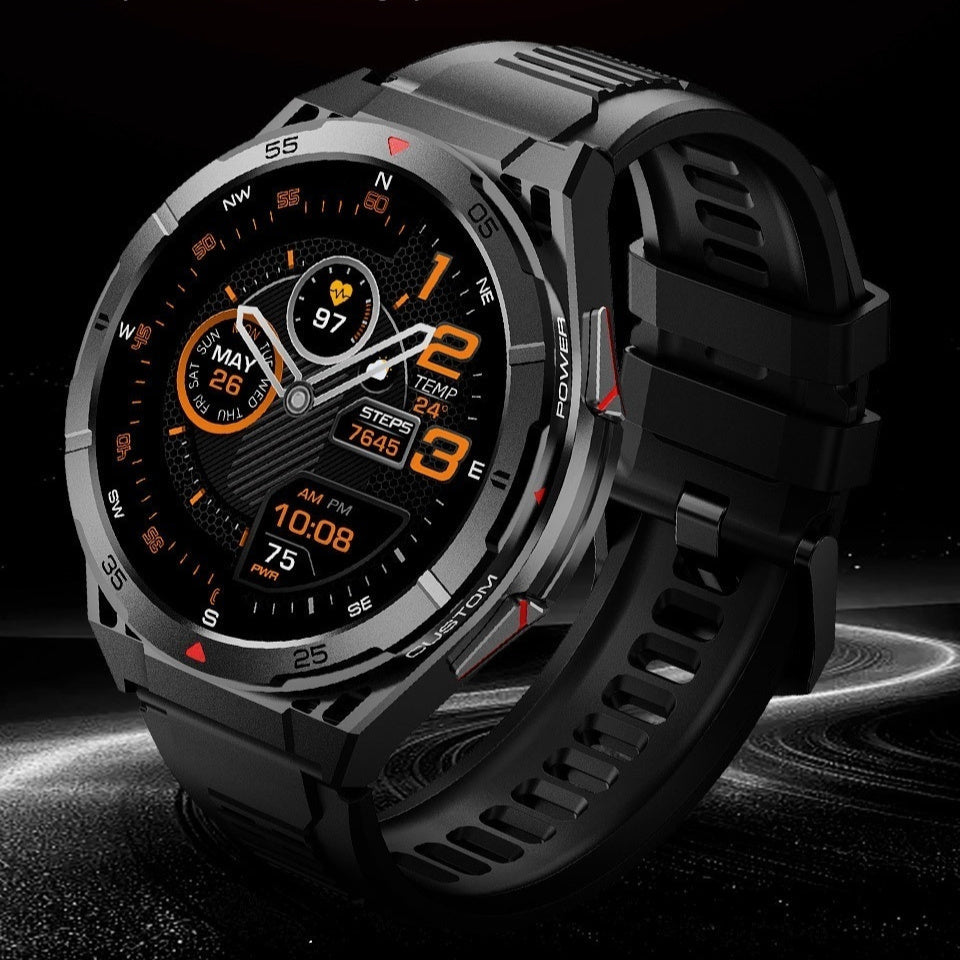 Kenike GPS Bluetooth smart watch display detail