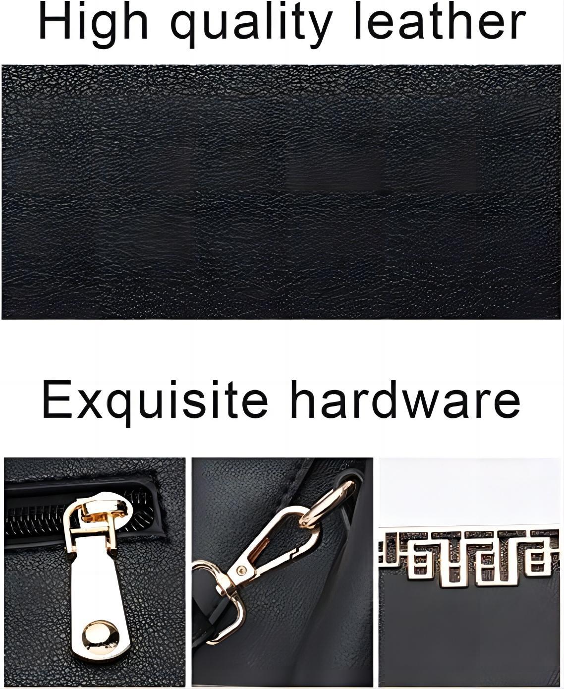 Kenike flower pattern spliced bag size and shape detail