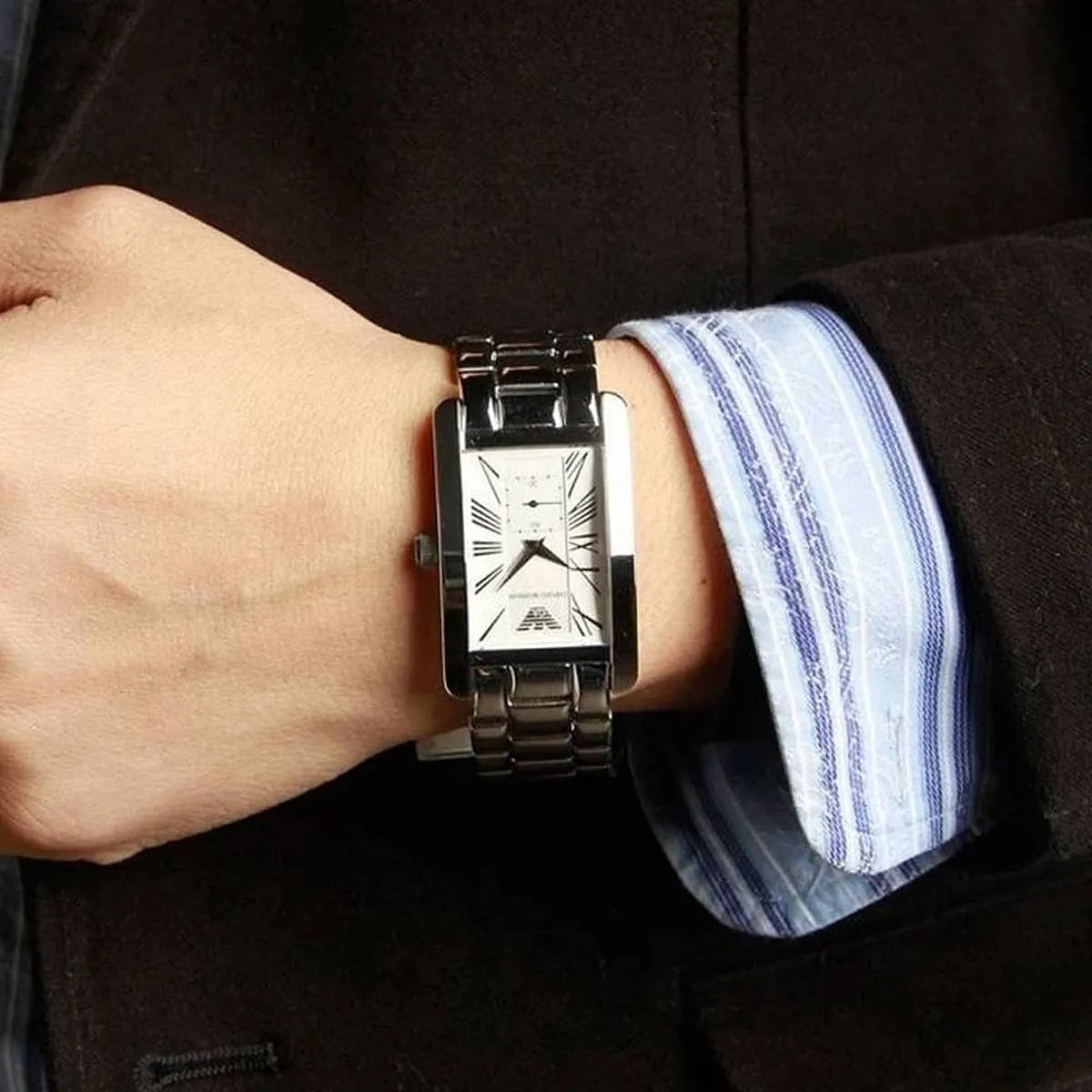 Emporio Armani AR0145 Classic watch on wrist