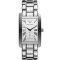 Emporio Armani AR0145 Classic white dial close-up