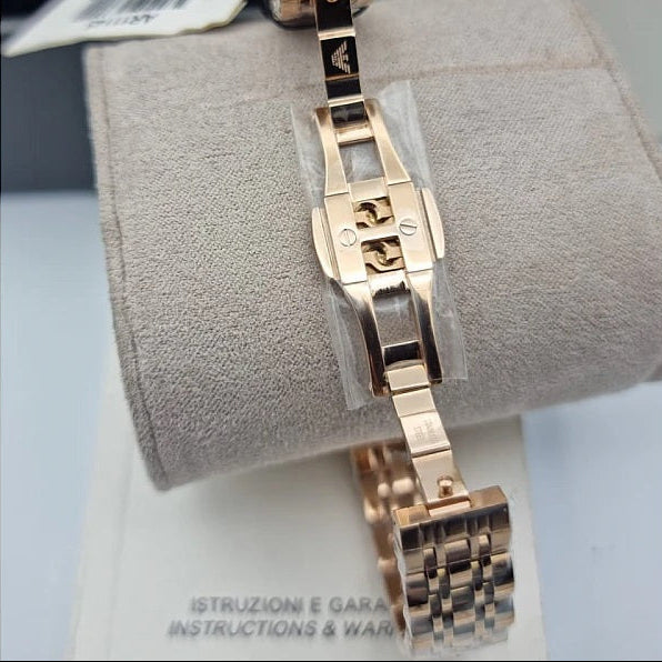 Emporio Armani AR11145 open clasp watch detail
