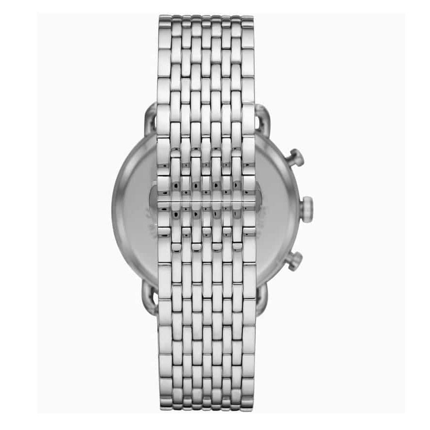 Emporio Armani AR11238 silver bracelet watch back view