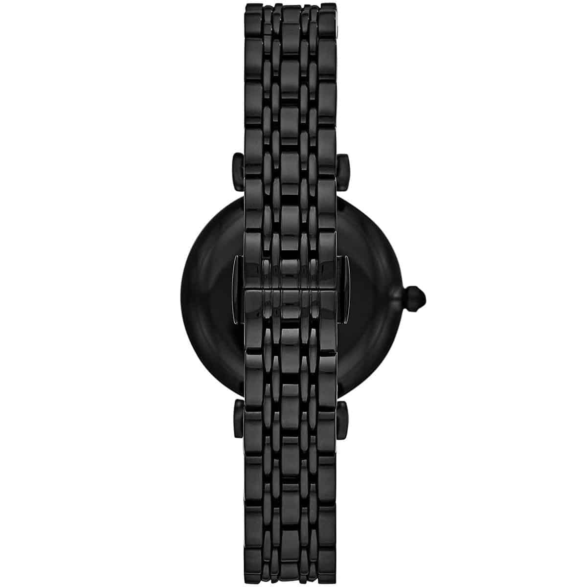 Emporio Armani AR11245 black bracelet watch back view