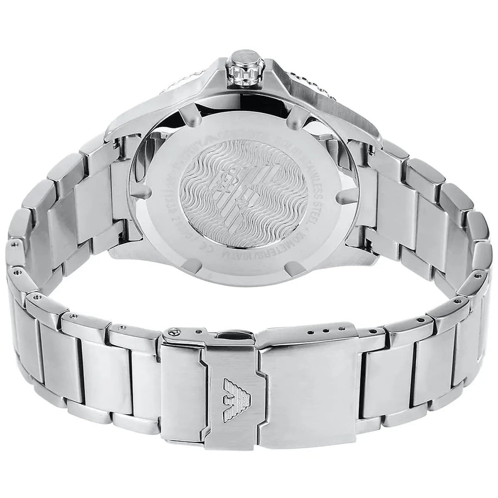 Emporio Armani AR11339 caseback and clasp view