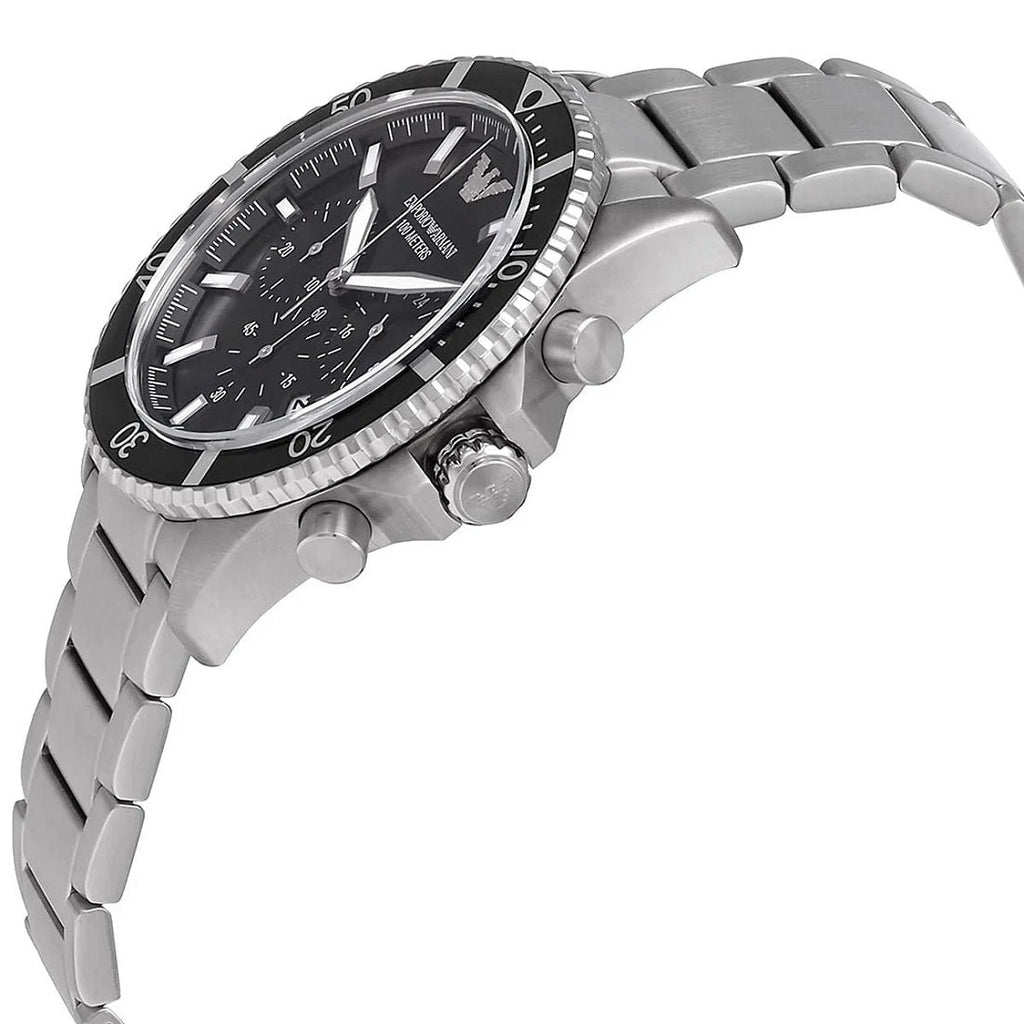 Emporio Armani AR11360 Diver watch angled view