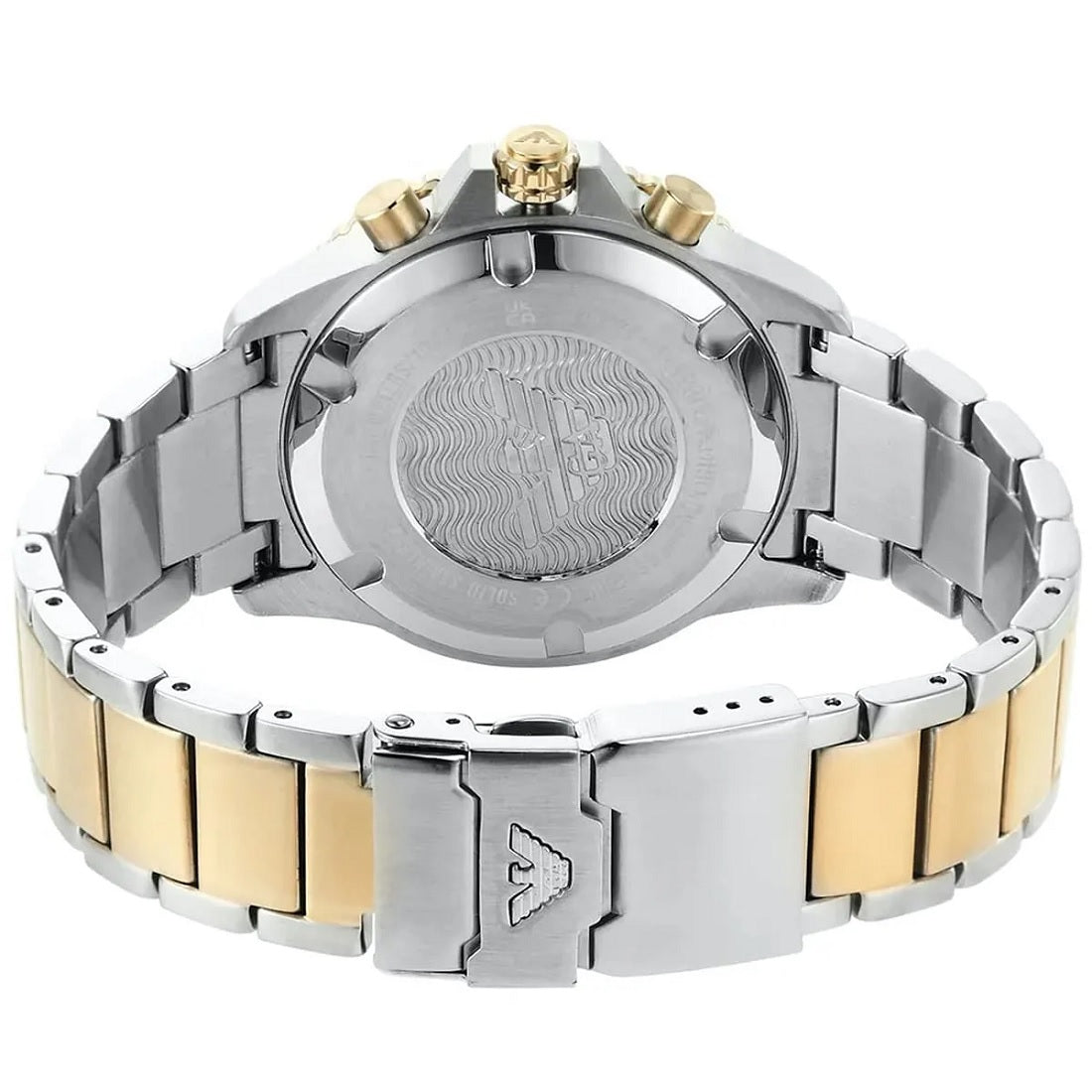 Emporio Armani AR11362 diver watch back case view