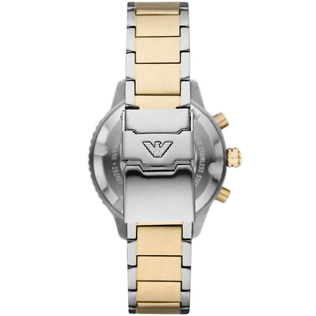 Emporio Armani AR11362 caseback and clasp view