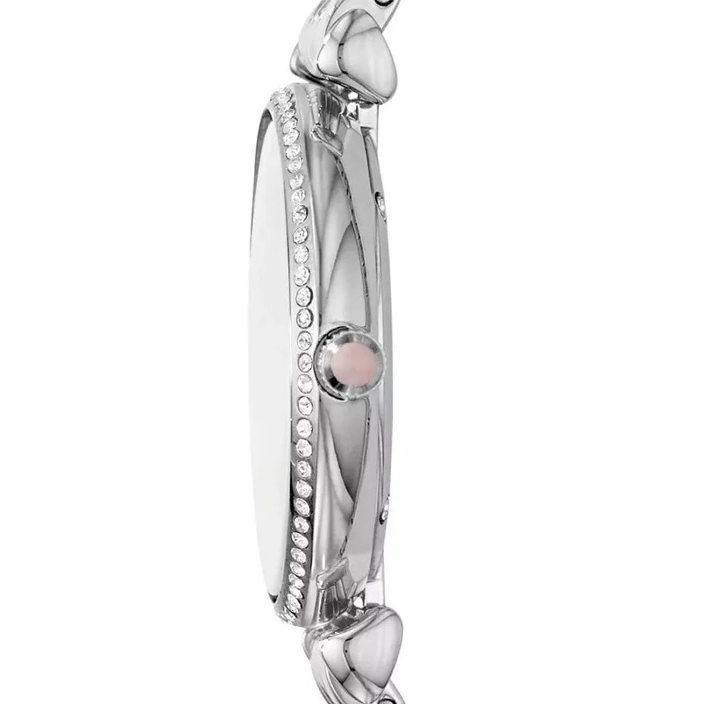 Emporio Armani AR1779 side view with pink dial