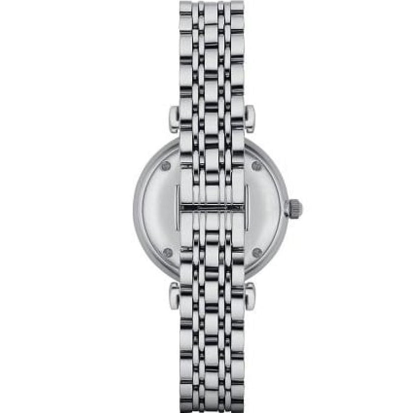 Emporio Armani AR1908 silver case back view