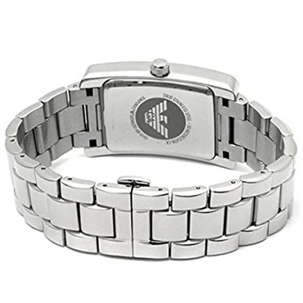 Emporio Armani AR0146 women’s watch back case view